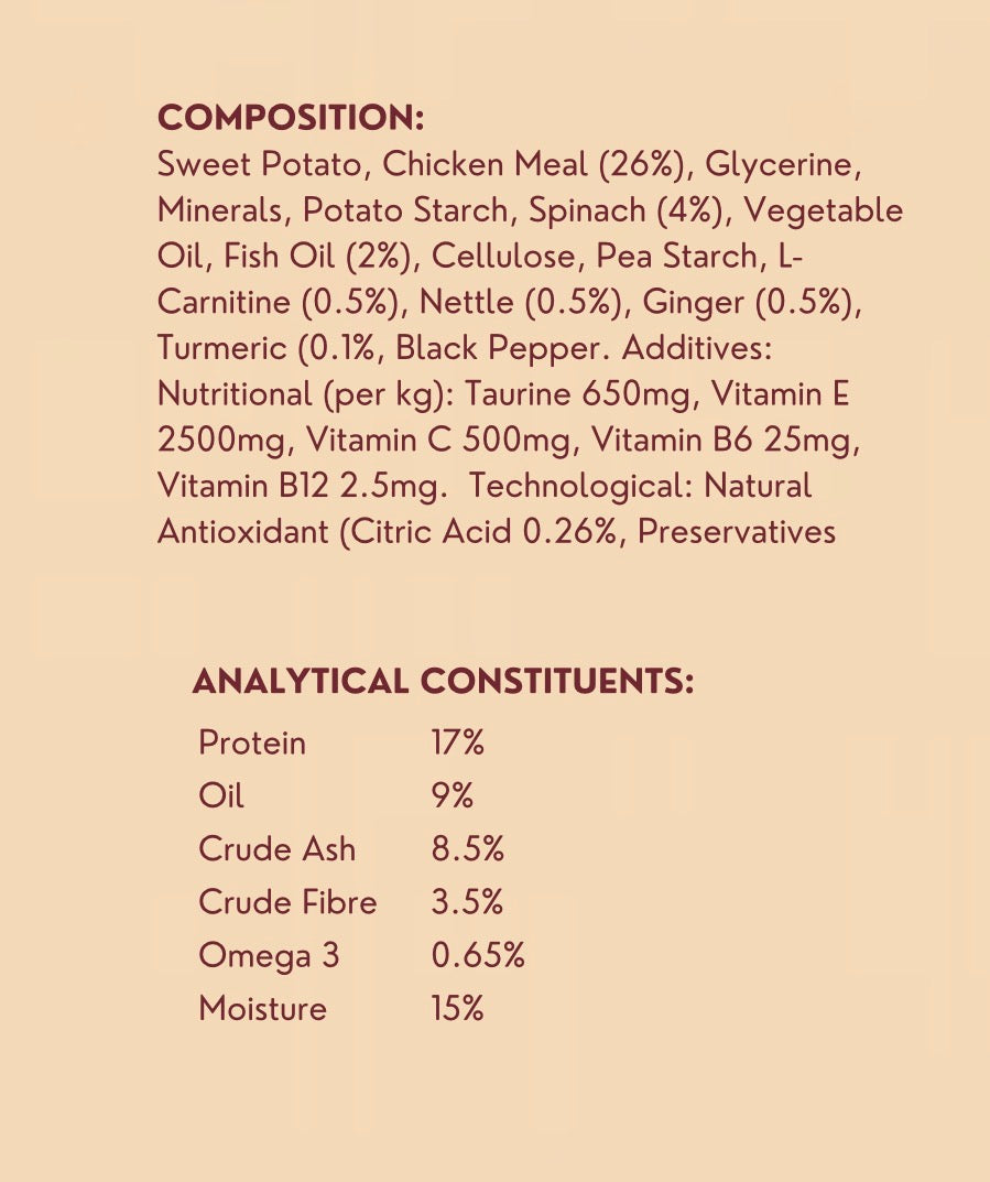 Chicken Flavoured Heart Support Supplement - 3 Tub Bundle